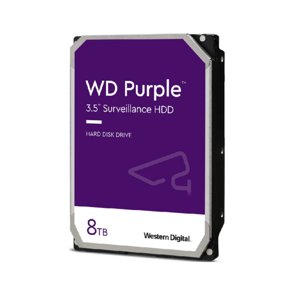 WD85PURZ    WD Purple 8TB Surveillance Hard Drive - 5400 RPM Class, SATA 6 Gb/s, 256MB Cache, 3.5"