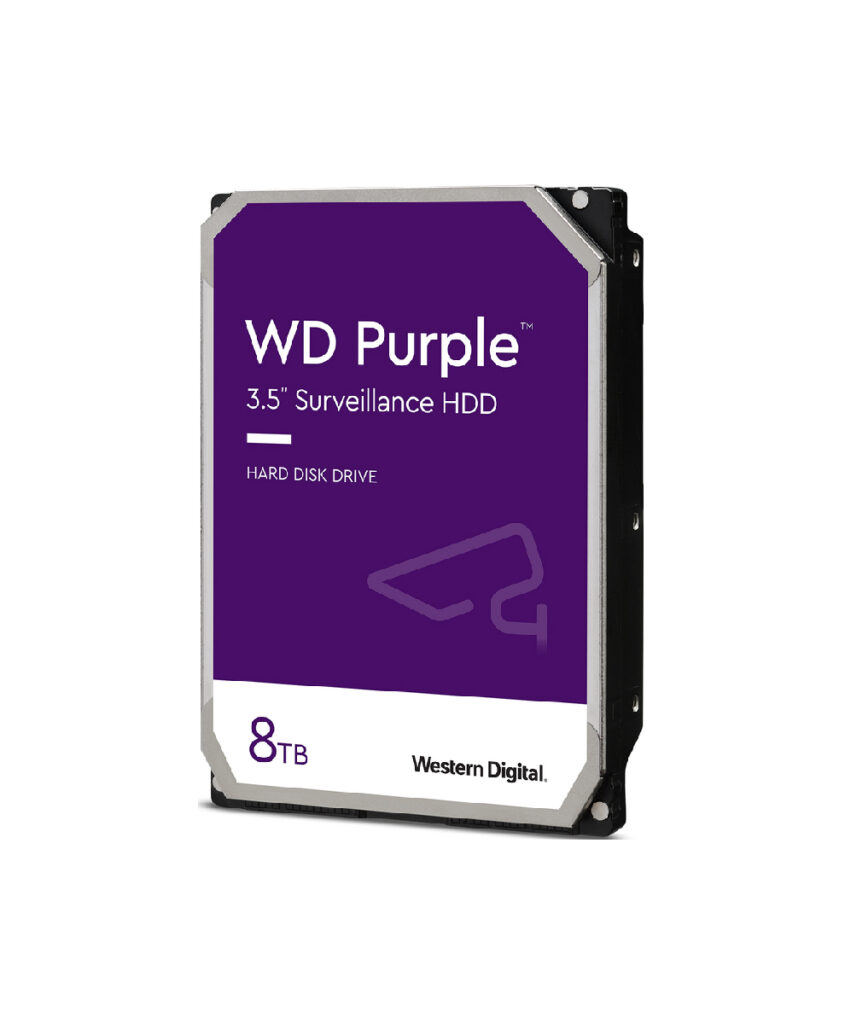 WD85PURZ    WD Purple 8TB Surveillance Hard Drive - 5400 RPM Class, SATA 6 Gb/s, 256MB Cache, 3.5"